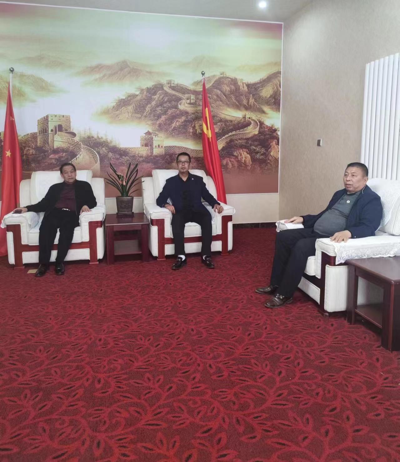 中国西部人才开发基金会与博士姜厚福 智库专家杨纯在北京座谈交流